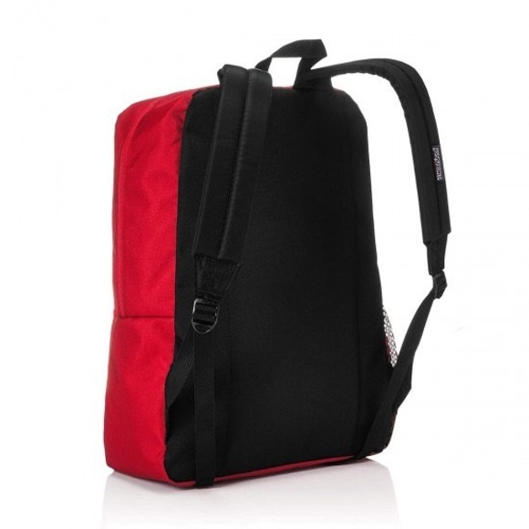 Jansport Red Tape Classic Backpack School Travel Everyday Carry - Picture 3 of 5